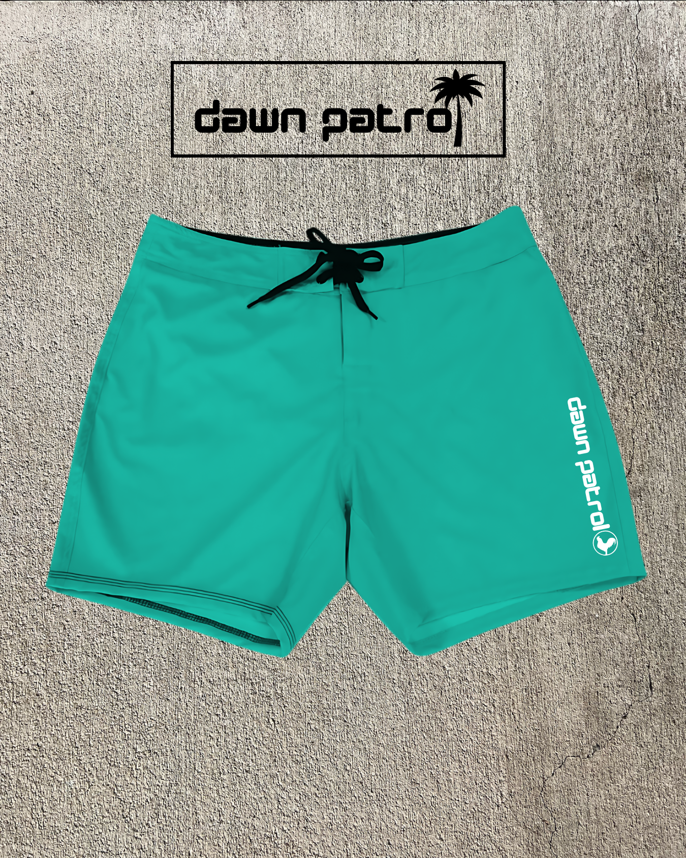 Classic TEAL dawn patrol shorts